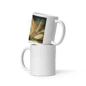 test - White glossy mug