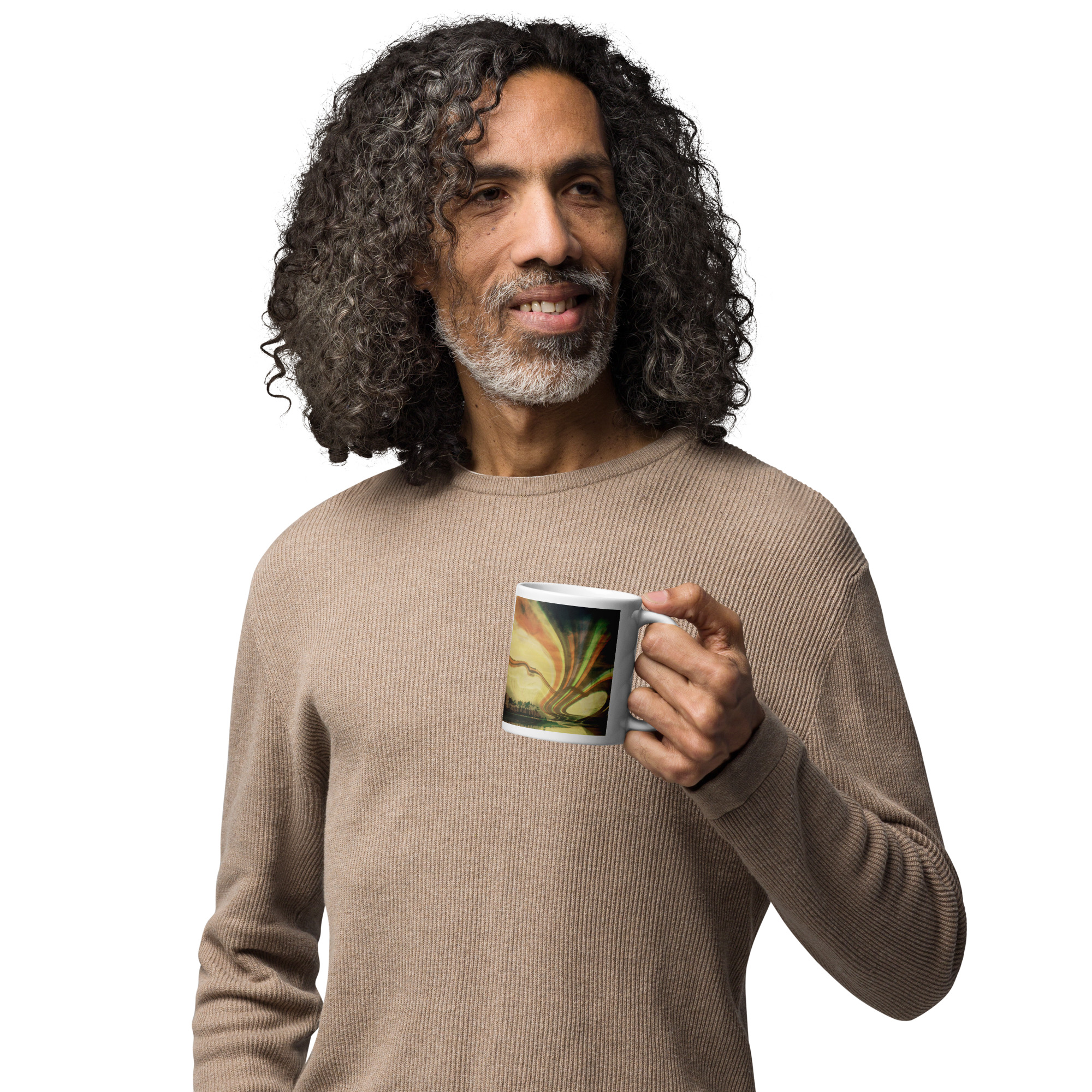 test - White glossy mug - Image 5