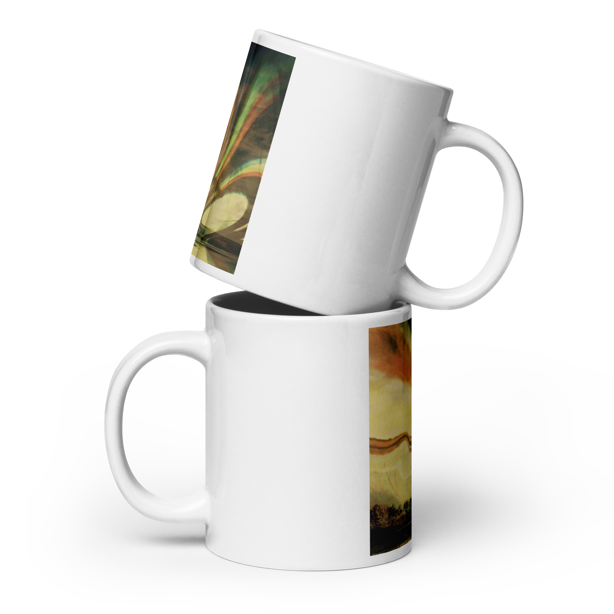 test - White glossy mug - Image 3